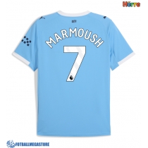 Fotballdrakt Herre Manchester City Omar Marmoush #7 Hjemmedrakt 2025-26 Kortermet